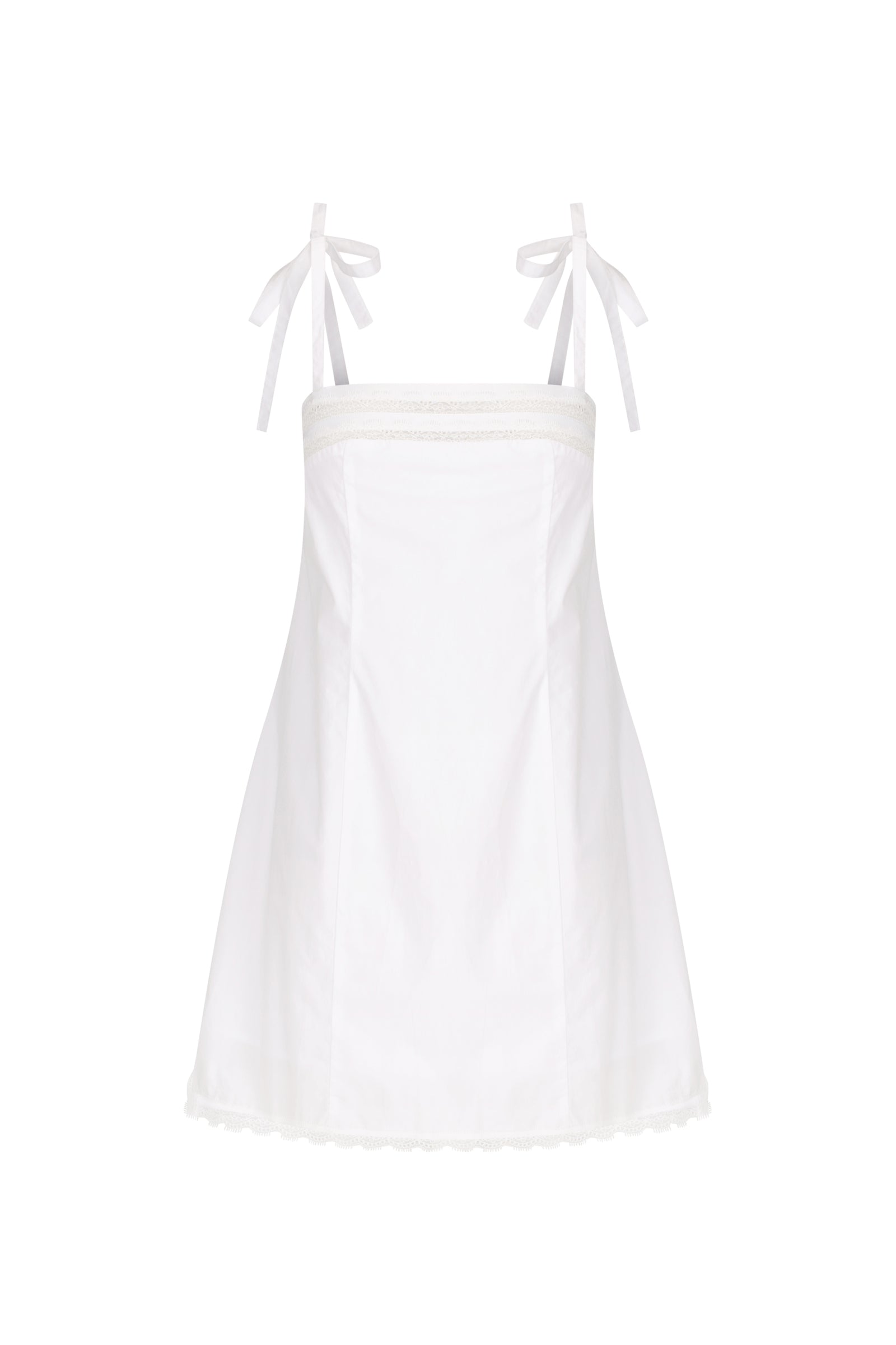 TILLY NATURAL LINEN MINI DRESS